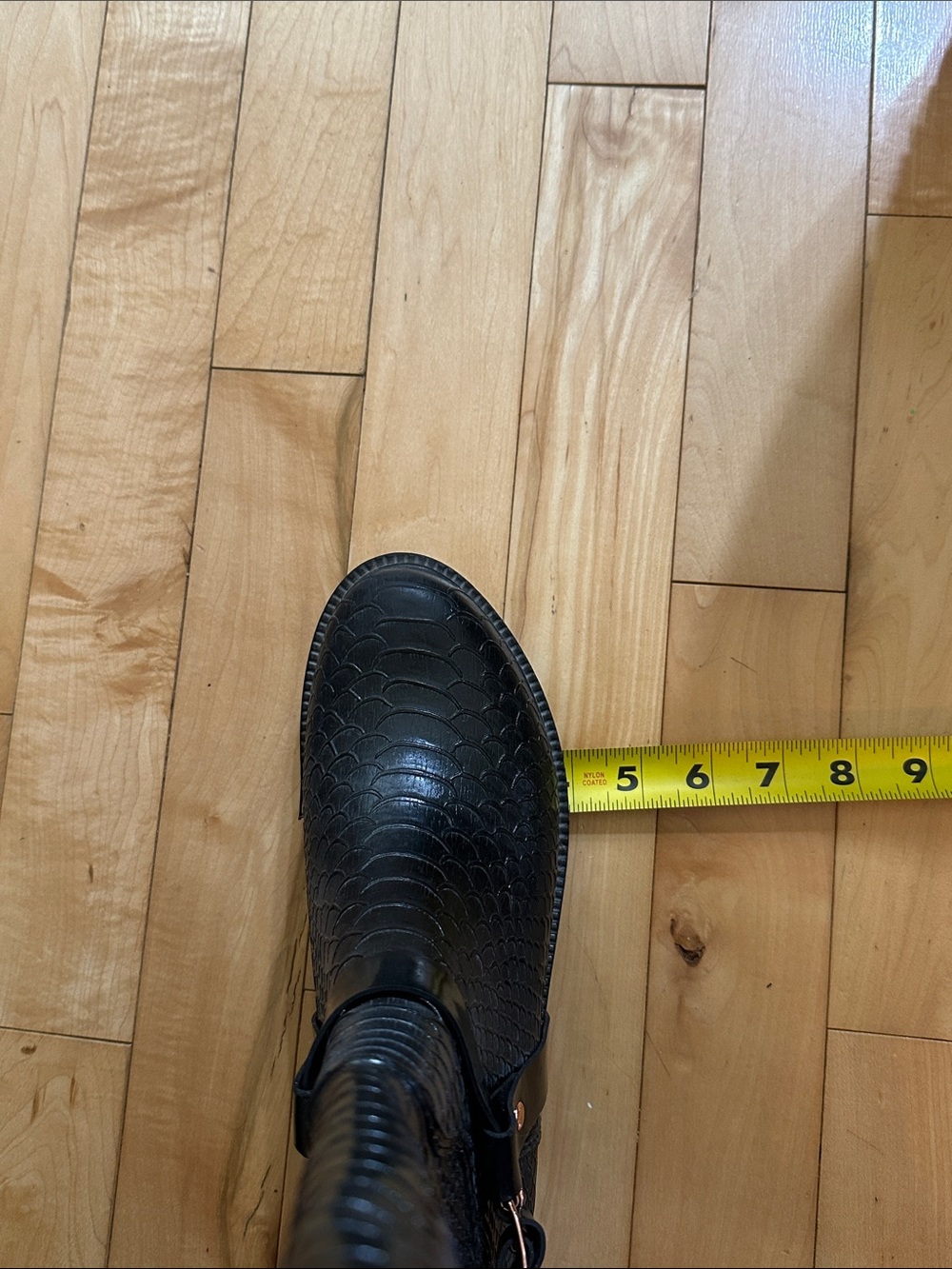 Ted Baker Crocodile Textured Rubber Rain Boots - Picture 11 of 11
